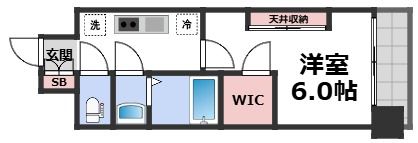 プレサンス長田レジェールの間取り画像