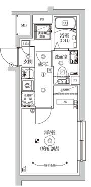 ベルシードステアー新中野の間取り画像