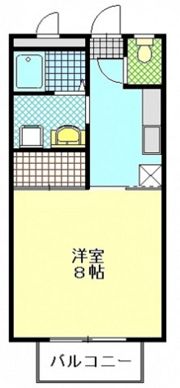イーストリバー268 Bの間取り画像