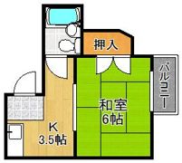 シャトレ祇園原の間取り画像
