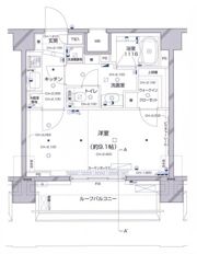 パレステュディオ新宿パークサイドの間取り画像