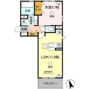 アレシアの間取り画像