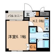 ラフィネ森下の間取り画像