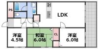 フローラーなかじまの間取り画像