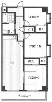アペルⅡの間取り画像