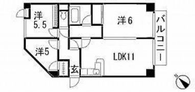 グリーンルージュMの間取り画像