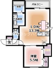 ラ・クールの間取り画像