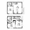 洗足一丁目戸建ての間取り画像