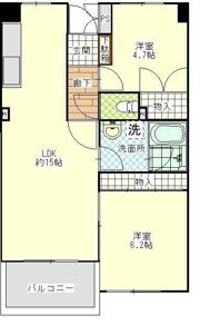 アンシャンテ森崎の間取り画像
