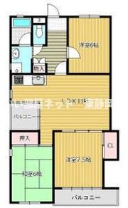 パインテラスの間取り画像