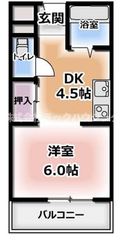 ヴィラ大日町の間取り画像