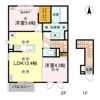 Vento Lien A棟の間取り画像