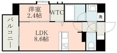 ラ・シック新町の間取り画像