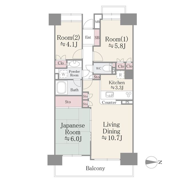 間取図