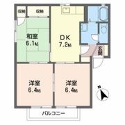 メゾン・ド・エスポワール A棟の間取り画像