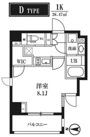 レオーネ押上cubeの間取り画像