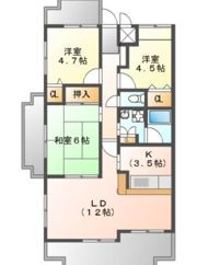 パークフォレスト千里の間取り画像
