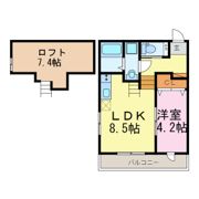 リッシュ常滑の間取り画像