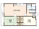 セジュールNAKAMURAの間取り画像