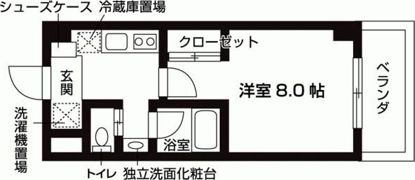トレジャーマンションの間取り画像