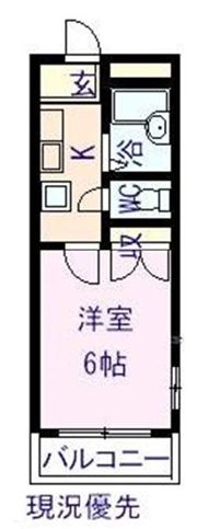 ゆとりコーポの間取り画像
