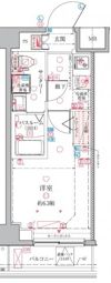 クレヴィスタ横浜綱島の間取り画像