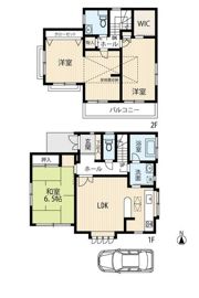 天沼2丁目仮住まい戸建の間取り画像