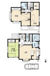天沼2丁目仮住まい戸建の間取り画像