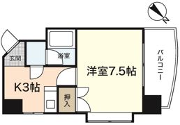 アーバン田部Ⅲの間取り画像