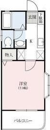 サンハイムの間取り画像