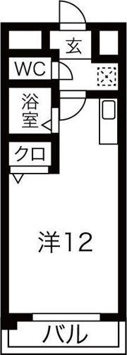 URBAN STAGE SHAMROCK 2か月500円キャンペーン中の間取り画像
