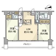 パレステュディオ神楽坂の間取り画像