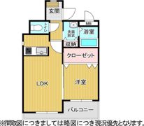 シャトー鉄砲塚の間取り画像