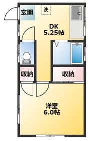 コーポ東永の間取り画像