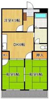 シャトレ青山B棟の間取り画像