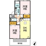 ラフィネ速谷 B棟の間取り画像