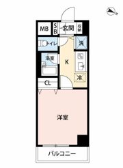 シンシア渋谷の間取り画像