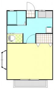 コーポラスKの間取り画像