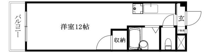 ルミウス南斎院の間取り画像