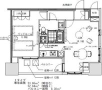 S-RESIDENCE千種belvia TOWERの間取り画像