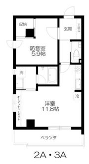 アルタス吉祥寺の間取り画像