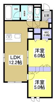レジデンスリノアの間取り画像
