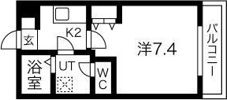 クレフラスト野並B棟の間取り画像