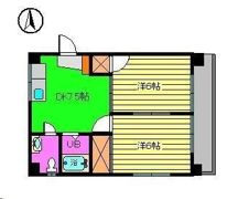 ペアハイツ小坂2の間取り画像