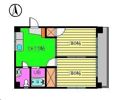 ペアハイツ小坂2の間取り画像
