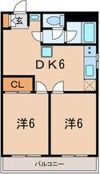 つるコーポの間取り画像