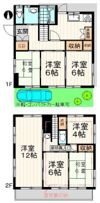 貸家 杉並区清水の間取り画像