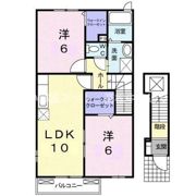 クラール・プラッツAの間取り画像