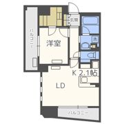 パークアクシス梅田の間取り画像