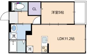仮称）倉敷中島新築アパートA棟の間取り画像